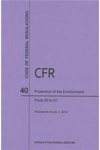 Code of Federal Regulations Title 40, Protection of Environment, Parts 50-51, 2014