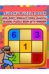 Sudoku Puzzle Book 235 Easy-Medium-Hard Sudoku Sudoku Puzzle Book With Answer