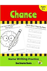 Chance Name Writing Practice