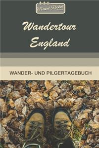 TRAVEL ROCKET Books Wandertour England Wander- und Pilgertagebuch