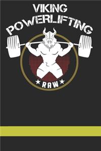 Viking Powerlifting Bodybuilding Trainingstagebuch
