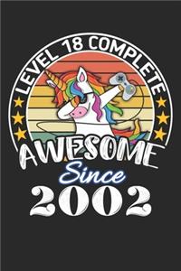Level 18 complete awesome since 2002
