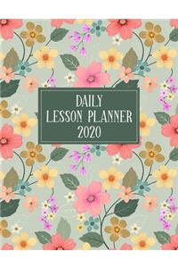 Daily Lesson Planner 2020