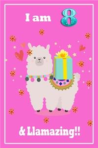 I am 8 & llamazing