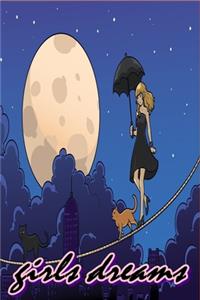 Notebook Girl Dreams, Journal for Writing
