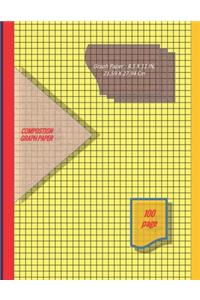 Graph Paper Notebook 8.5 x 11 IN, 21.59 x 27.94 cm