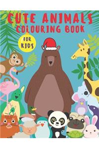 Colouring Book For Kids Cute Animals
