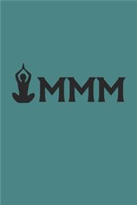 Omm Yoga Notebook