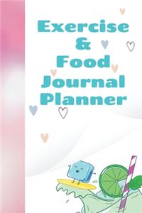 Exercise & Food Journal Planner