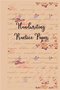Handwriting Practice Paper
