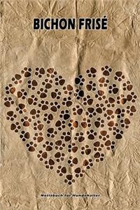 Bichon Frisé Notizbuch für Hundehalter