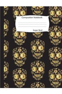 Composition Notebook Sugar Skull