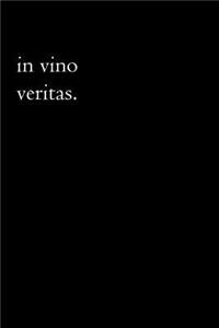 Latin Notebook - In Vino Veritas