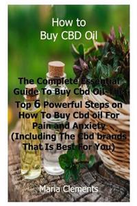 How to Buy CBD Oil