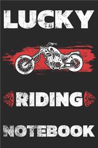Lucky Riding Notebook