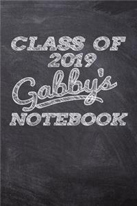 Class of 2019 Gabby's Notebook
