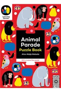 Animal Parade: Puzzle Book - With a 6 Piece Floor Puzzle!