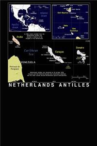 Modern Day Map of Dutch Netherlands Antilles Journal