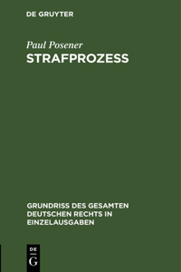 Strafprozeß