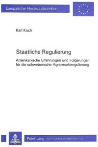 Staatliche Regulierung