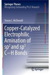 Copper-Catalyzed Electrophilic Amination of Sp2 and Sp3 C-H Bonds