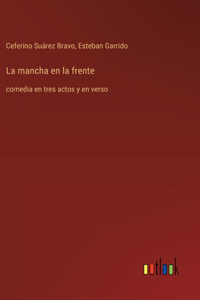mancha en la frente
