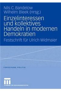 Einzelinteressen und kollektives Handeln in modernen Demokratien