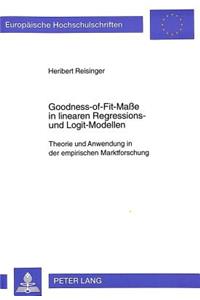 Goodness-of-Fit-Mae in linearen Regressions- und Logit-Modellen