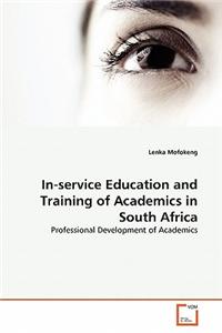 In-service Education and Training of Academics in South Africa