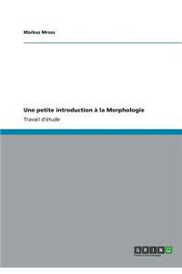 Une petite introduction à la Morphologie