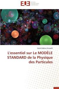 L'Essentiel Sur Le Mod?le Standard de la Physique Des Particules