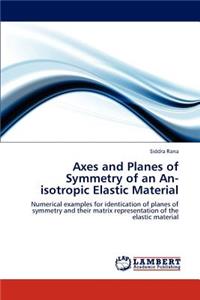 Axes and Planes of Symmetry of an An-Isotropic Elastic Material