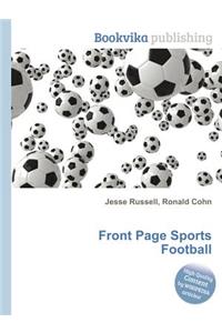 Front Page Sports Football
