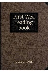 First Wea reading book