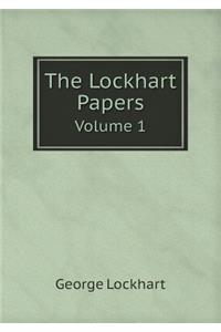 The Lockhart Papers Volume 1