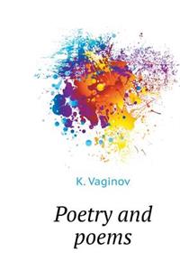 Poetry and poems