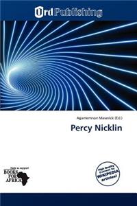 Percy Nicklin