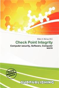 Check Point Integrity