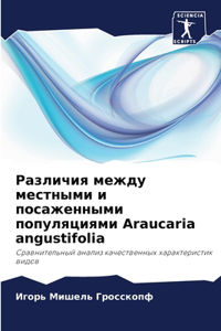 Различия между местными и посаженными пl