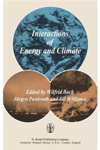 Interactions of Energy and Climate