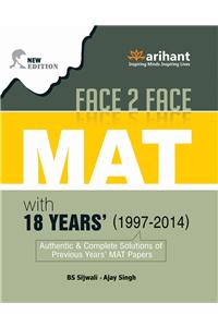 Face 2 Face MAT with 16 Years' (1997-2014) - Topicwise Analysis & Solution