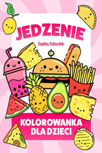 Jedzenie Kolorowanka Dla Dzieci