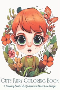 Cute Fairy Coloring Book