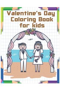 Valentine's Day Coloring Book For Kids