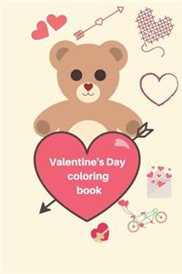 Valentine's Day coloring book