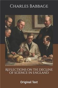 Reflections on the decline of science in England