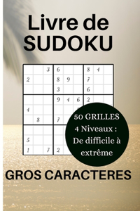 Livre de sudoku gros caractères