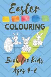 Easter COLOURING Book for Kids Ages 4-8
