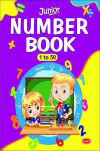Number Writing Book 1 To 50 Writing | Practice Book For Kids