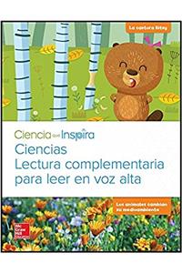 Ciencia Que Inspira, Grado K, Lectura En Voz Alta, La Castora Bitsy